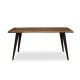 Anton 1 Wood And Black Dining Table 