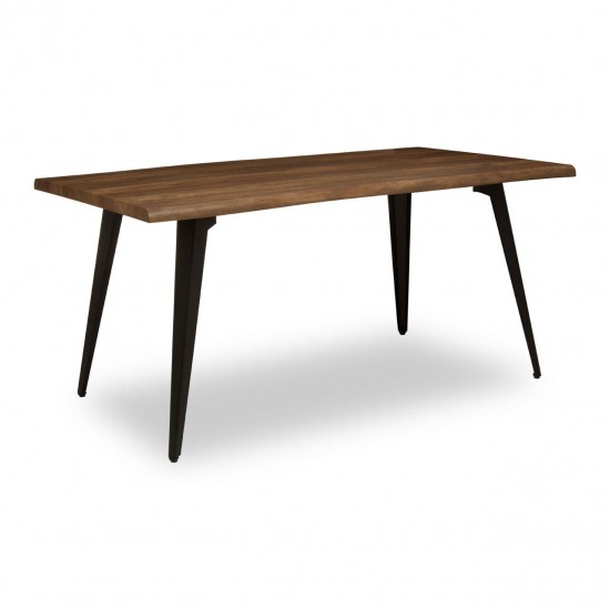 Anton 1 Wood And Black Dining Table 