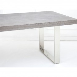 Milan Grey Elm Dining Table