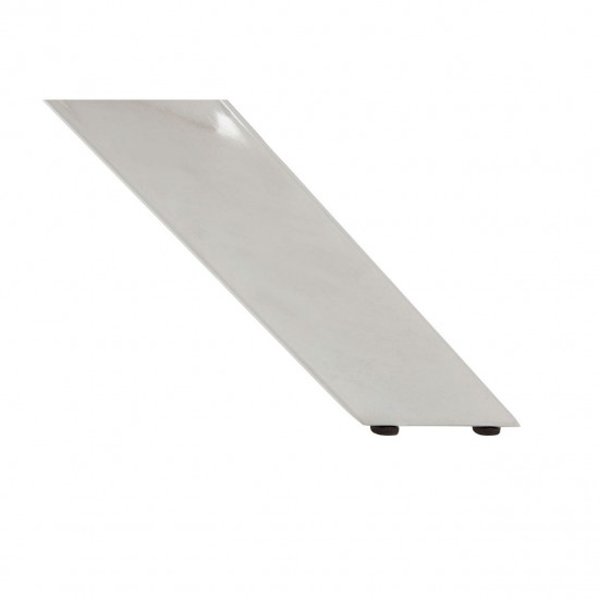 Stratus Round Chrome And Glass Dining Table 