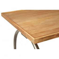 Shoreditch Wood And Metal Dining Table  