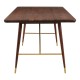 Rogano Walnut Dining Table 