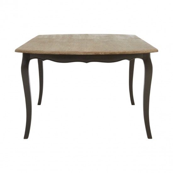 Tuscany Washed Grey Wood Extendable Dining Table