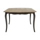 Tuscany Washed Grey Wood Extendable Dining Table