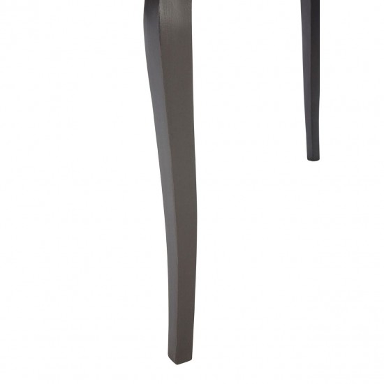 Tuscany Washed Grey Wood Extendable Dining Table