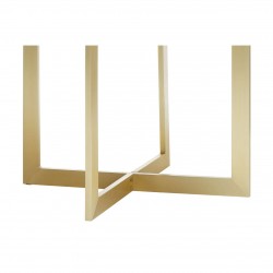 Rogano Luxe Geometric Walnut Dining Table 