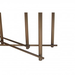 Rogano Luxe Deep Walnut Dining Table 