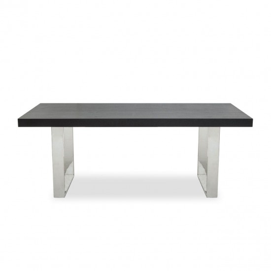 Milan Black Elm Dining Table