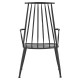 Shoreditch Black Metal Dining Chair
