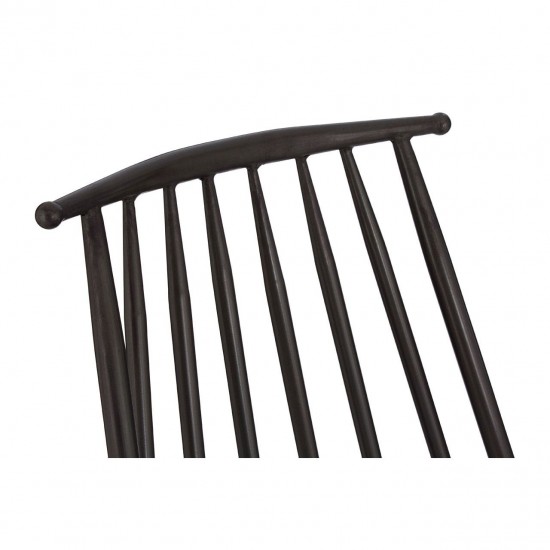 Shoreditch Black Metal Dining Chair