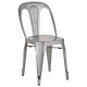 Harlem Distressed Metallic Dining Chair