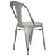 Harlem Distressed Metallic Dining Chair