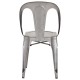 Harlem Distressed Metallic Dining Chair