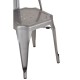 Harlem Distressed Metallic Dining Chair