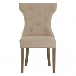 Tuscany Beige Linen Dining Chair