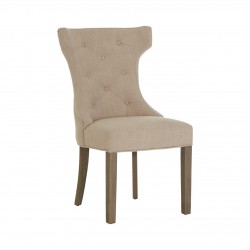 Tuscany Beige Linen Dining Chair