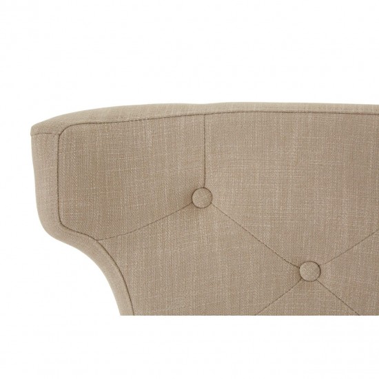 Tuscany Beige Linen Dining Chair