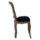 Tuscany Washed Grey Wood Dining Chair