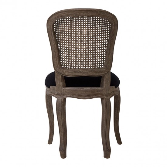 Tuscany Washed Grey Wood Dining Chair
