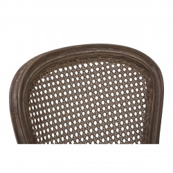 Tuscany Washed Grey Wood Dining Chair