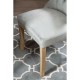 Edgbaston Grey Velvet Buttoned Dining Chair