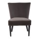 Edgbaston Classic Mink Wingback Dining Chair