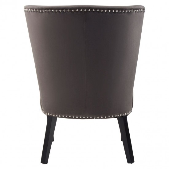 Edgbaston Classic Mink Wingback Dining Chair