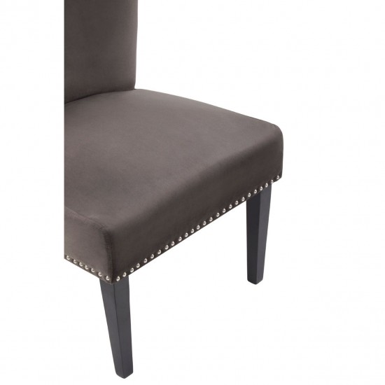 Edgbaston Classic Mink Wingback Dining Chair