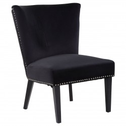 Edgbaston Classic Black Wingback Dining Chair