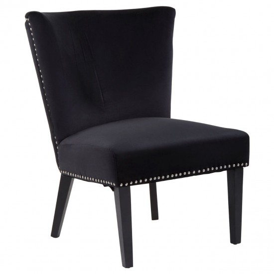 Edgbaston Classic Black Wingback Dining Chair