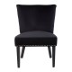 Edgbaston Classic Black Wingback Dining Chair
