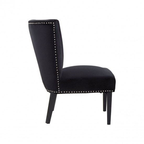 Edgbaston Classic Black Wingback Dining Chair
