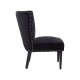 Edgbaston Classic Black Wingback Dining Chair