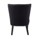 Edgbaston Classic Black Wingback Dining Chair