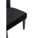 Edgbaston Classic Black Wingback Dining Chair
