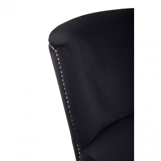 Edgbaston Classic Black Wingback Dining Chair