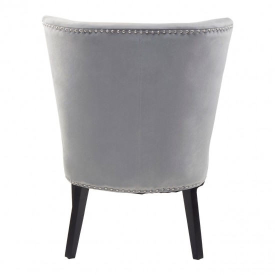Edgbaston Classic Grey Wingback Dining Chair