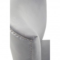 Edgbaston Classic Grey Wingback Dining Chair