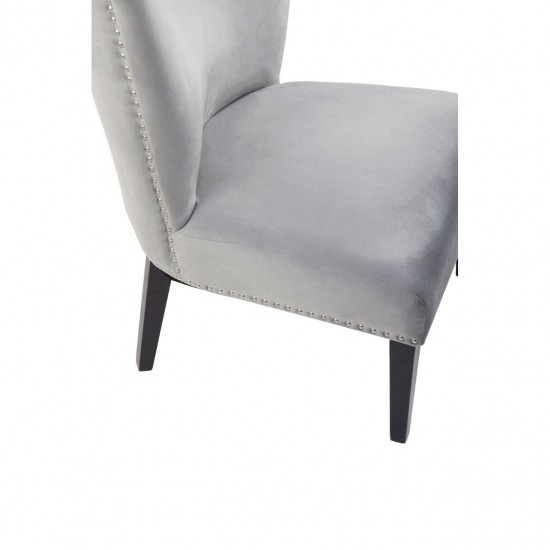Edgbaston Classic Grey Wingback Dining Chair