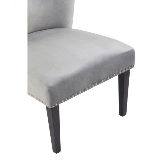 Edgbaston Classic Grey Wingback Dining Chair