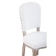 Edgbaston Ivory Linen Antique Legs Dining Chair