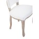 Edgbaston Ivory Linen Antique Legs Dining Chair