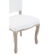 Edgbaston Ivory Linen Antique Legs Dining Chair