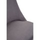 Edgbaston Grey Velvet Dining Chair