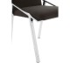 Albany Black And Chrome Dining Chair