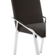 Albany Black And Chrome Dining Chair