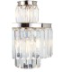 Lexington Six Bulb Silver Finish And Crystal Chandelier Pendant