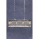 Lexington Eight Bulb Silver Finish And Crystal Chandelier