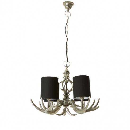 Stag Four Light Chandelier 