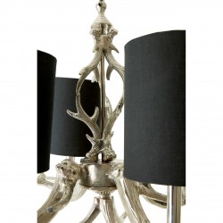 Stag Four Light Chandelier 